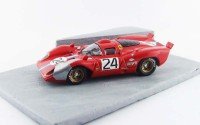 1/43 VOITURE MINIATURE DE COLLECTION FERRARI 312 #24 Daytona-1970-BEST9609